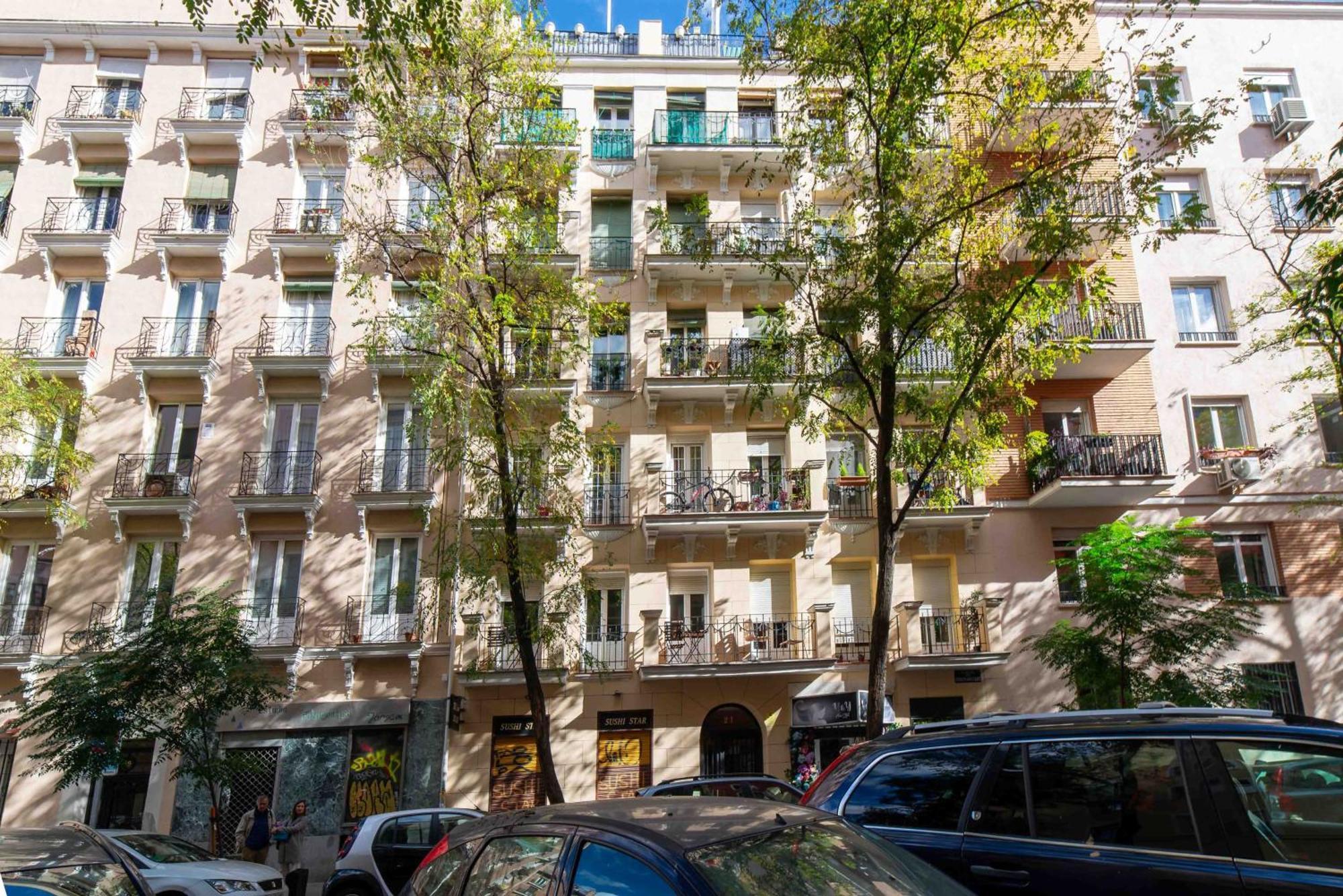 Acogedor Piso En Barrio De Salamanca 2 Hab 2 Bano Madrid Buitenkant foto