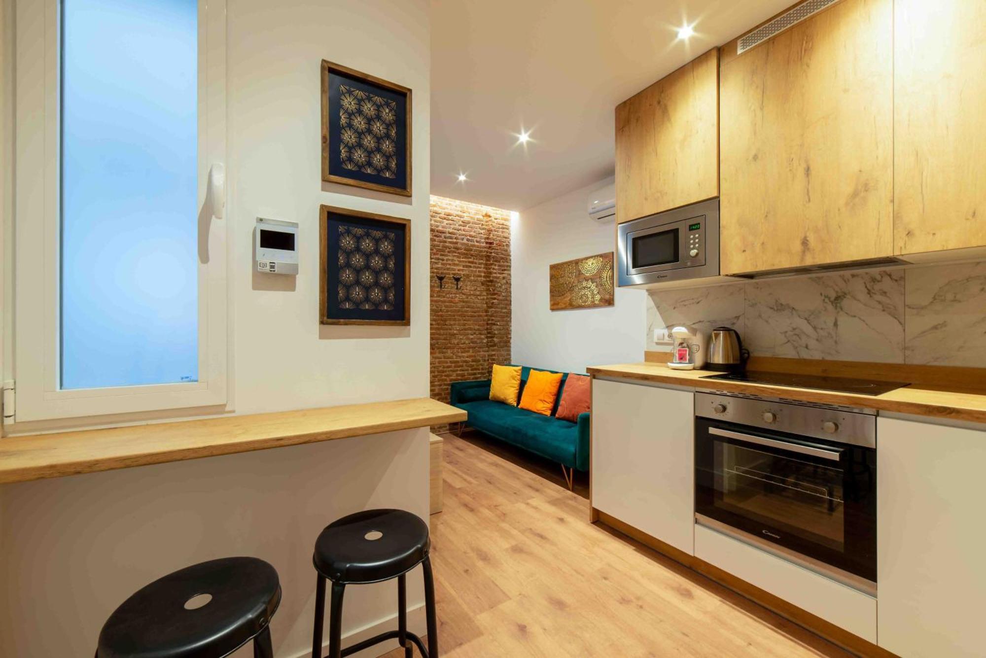 Acogedor Piso En Barrio De Salamanca 2 Hab 2 Bano Madrid Buitenkant foto